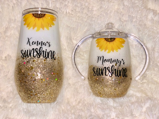 How to Make Epoxy Resin (Glitter) Tumbler Cups - DIY Cake and Crafts
